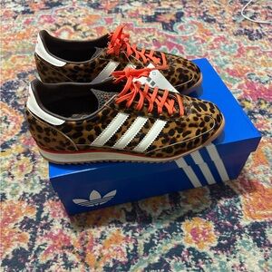 Adidas Leopard Print Shoes